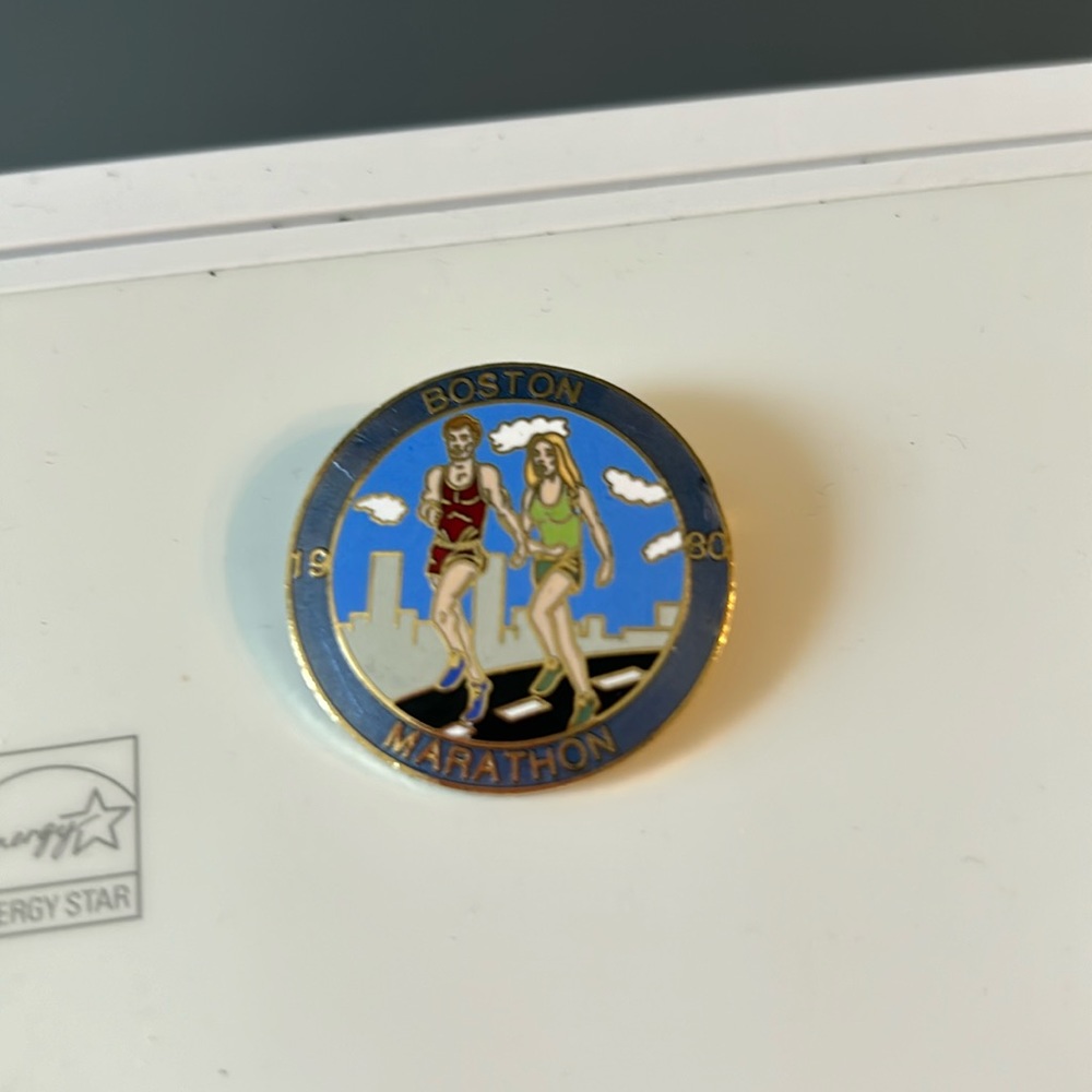 LAST CALL: Vintage 1980 Boston Marathon Pin